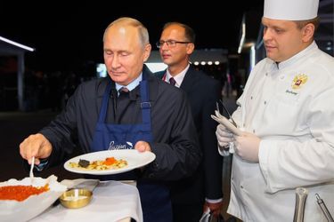 Vladimir Poutine à Vladivostok, le 11 septembre 2018.
