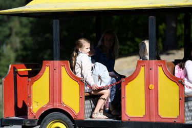 La princesse Estelle de Suède à Stockholm, le 21 août 2018