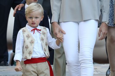 Le prince Jacques de Monaco, à Monaco le 31 août 2018