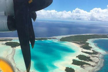 Les vacances en famille de Bixente Lizarazu en Polynésie française