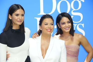 Nina Dobrev, Eva Longoria et Vanessa Hudgens à l&#039;avant-première de &quot;Dogs Day&quot; à Los Angeles, dimanche 5 août