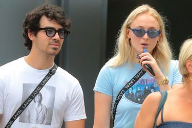 Joe Jonas et Sophie Turner à New York le 31 juillet 2018