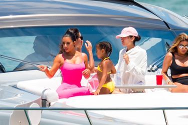 Kim Kardashian et North à Miami