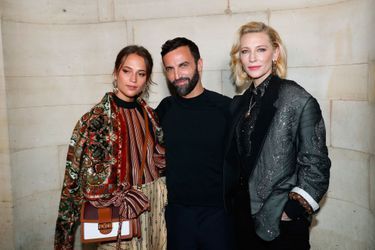Alicia Vikander, Nicolas Ghesquière et Cate Blanchett