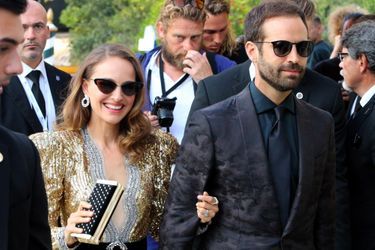 Natalie Portman et Benjamin Millepied à Venise, mardi 4 septembre