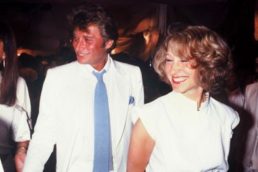 Nathalie Baye et Johnny Hallyday en 1984