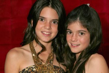 Kylie Jenner avec sa sœur Kendall en 2007