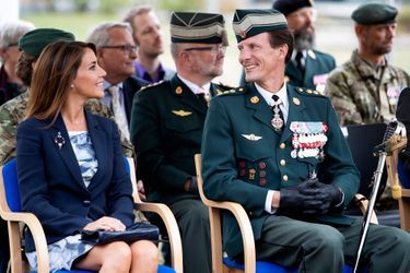 La princesse Marie et le prince Joachim de Danemark à Varde, le 15 août 2018
