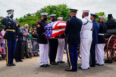 Des hommages à John Lewis ont eu lieu dans l&#039;Alabama, le 26 juillet 2020.