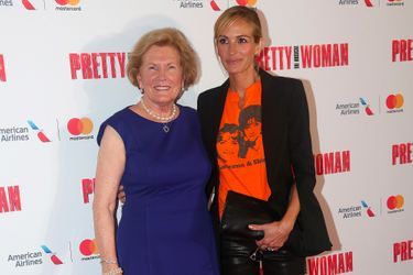 Julia Roberts et Barbara Marshall à Broadway pour assister au musical "Pretty Woman", jeudi 2 août 2018