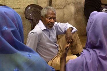 En visite au Darfour en 2005