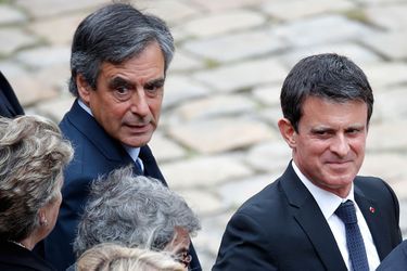 François Fillon et Manuel Valls. 