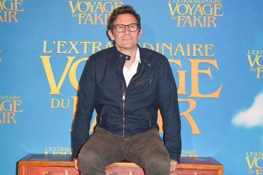 Michel Hazanavicius à la première de "L'extraordinaire Voyage du Fakir"