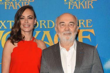 Bérénice Bejo et Gérard Jugnot à l'avant-première de «L'Extraordinaire Voyage du fakir» mercredi