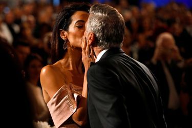 George et Amal Clooney aux American Film Institute Life Achievement Awards jeudi soir à Los Angeles 