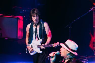 Jeff Beck s'est produit sur la scène de l'Olympia, le 9 juin 2018 à Paris.