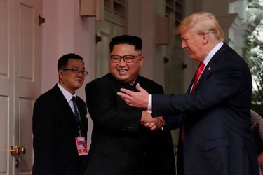 Kim Jong-un et Donald Trump