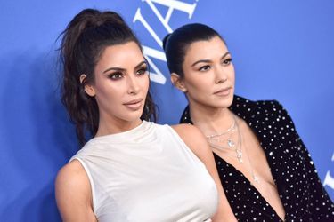 Kim Kardashian et Kourtney Kardashian aux CFDA Fashion Awards le 4 juin 2018