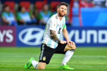 Les Larmes De Messi, Après La Victoire De La France Contre L'Argentine En 8e De Finale De La Coupe Du Monde 2018   ( 12