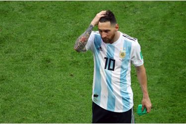 Les Larmes De Messi, Après La Victoire De La France Contre L'Argentine En 8e De Finale De La Coupe Du Monde 2018   ( 18