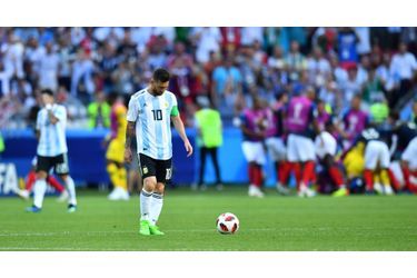 Les Larmes De Messi, Après La Victoire De La France Contre L'Argentine En 8e De Finale De La Coupe Du Monde 2018   ( 2