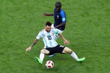 Les Larmes De Messi, Après La Victoire De La France Contre L'Argentine En 8e De Finale De La Coupe Du Monde 2018   ( 9