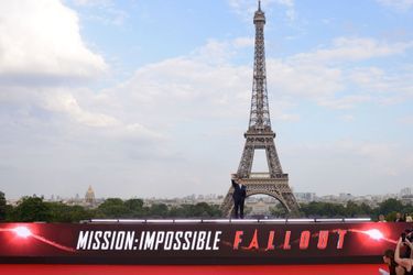 Tom Cruise à Paris pour l'avant-première de "Mission Impossible - Fallout"