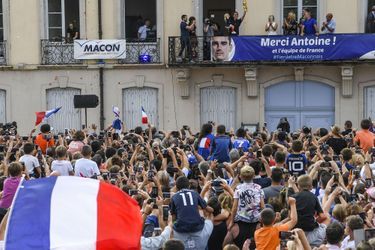 La foule réunie à Mâcon pour Antoine Griezmann 