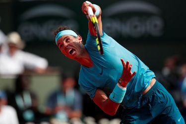 Nafael Nadal lors de la finale de Roland-Garros, le 10 juin 2018.