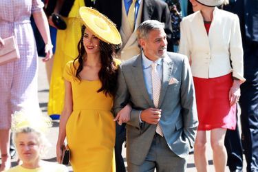 Amal et George Clooney au mariage du prince Harry et de Meghan Markle