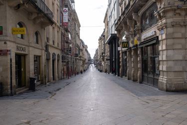 Rue Sainte-Catherine, à Bordeaux 
