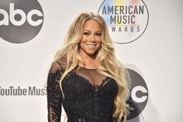 Mariah Carey aux American Music Awards à Los Angeles le 9 octobre 2018
