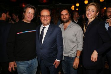 Thibault de Montalembert, Francois Hollande, Gregory Montel et Julie Gayet