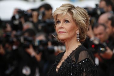 Jane Fonda, une icône sur la Croisette, le 12 mai 2018.