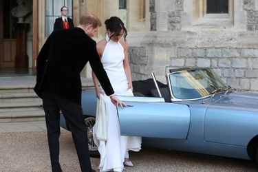 Meghan Markle et le prince Harry, le jour de leur mariage, le 19 mai 2018