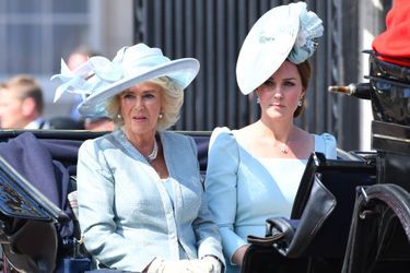Kate Middleton et Camilla Parker Bowles au Trooping the colour