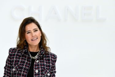 Virginie Ledoyen au défilé Chanel à Paris le 3 mars 2020