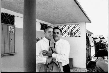 Octobre 1965, en compagnie de Federico Fellini.