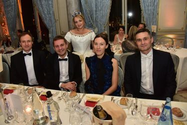 Alexeï Micheev, Michail et Marina Makarova, Sebastien Pinard au bal des Tsars et des Tsarines. 