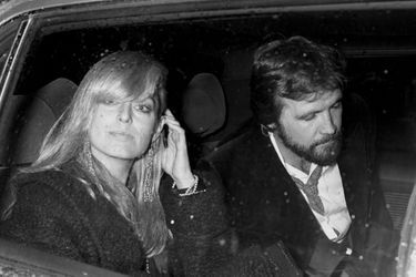 Farrah Fawcett et Lee Majors, à Londres en mars 1979.