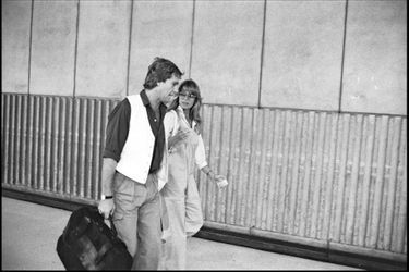 Farrah Fawcett et Ryan O&#039;Neal en août 1980.