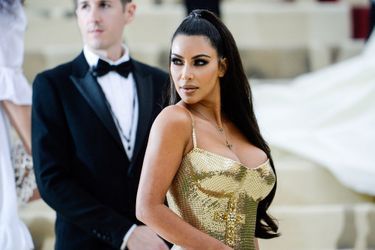 Kim Kardashian au Met Gala 2018, à New York le 7 mai 2018.
