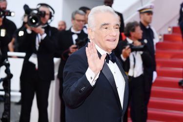 Martin Scorsese sur le tapis rouge de la 71e édition du festival de Cannes, le 8 mai 2018.