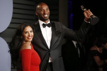 Vanessa et Kobe Bryant lors de l'after-party des Oscars à Los Angeles le 4 mars 2018. Le sportif avait reçu la statuette du meilleur court métrage d'animation pour «Dear Basketball». 