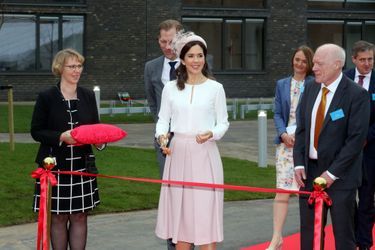 La princesse Mary de Danemark à Slagelse, le 17 avril 2018