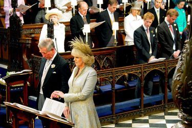 Le prince Charles et Camilla Parker-Bowles, le 9 mai 2005