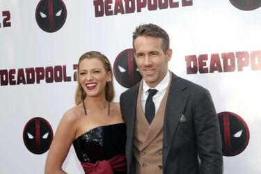 Blake Lively et Ryan Reynolds ensemble à la première de &quot;Deadpool 2&quot;.