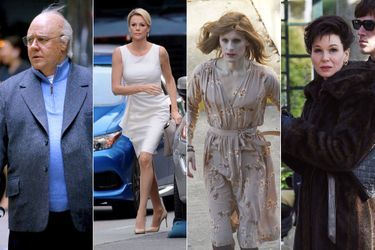 Russell Crowe, Charlize Theron, Jared Leto et Renée Zellweger en tournage