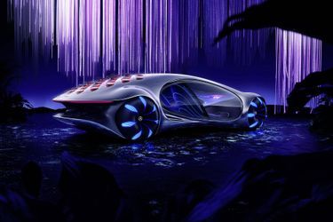 Le concept-car "VISION AVTR" de Mercedes-Benz a été présenté le 7 janvier au salon du CES à Las Vegas.