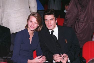Marc Lavoine et Sarah en 1995.